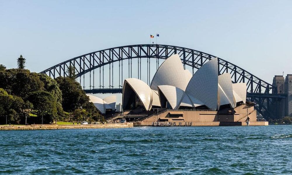 Sydney Australia Opera House Dan Jembatan Pelabuhan Yang Ikonik