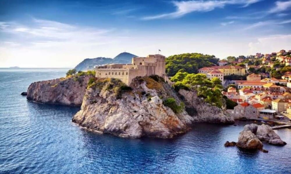 Dubrovnik Kroasia Kota Tua Yang Dilindungi UNESCO Dan Benteng Bersejarah