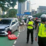 Kecelakaan Di Perempatan Jalan Raya Jakarta Indonesia 2022 Tragedi Di Pusat Kota