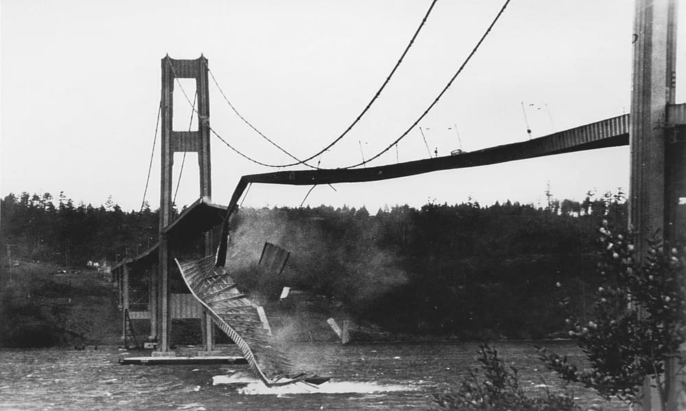 Kecelakaan di Jembatan Tacoma Narrows AS 1940