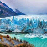 Patagonia Argentina Dan Chili Pemandangan Alam Gletser Dan Pegunungan